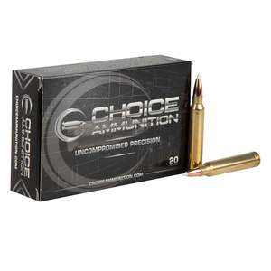 Choice Ammunition 300 Winchester Magnum 180gr Nosler Accubond Rifle Ammo - 20 Rounds Choice Ammunition 300 Winchester Magnum 180gr Nosler Accubond Rifle Ammo - 20 Rounds