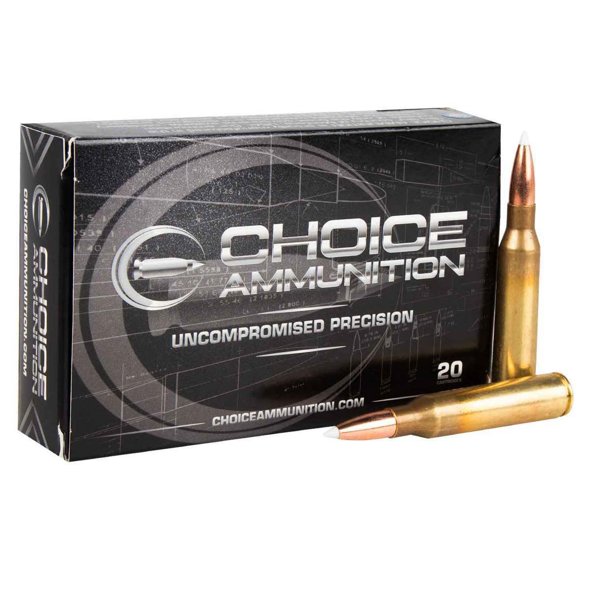 Choice Ammunition 338 Lapua Magnum 300gr Accubond Rifle Ammo - 20 Rounds Choice Ammunition 338 Lapua Magnum 300gr Accubond Rifle Ammo - 20 Rounds