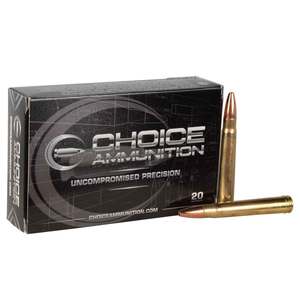 Choice Ammunition 375 H&H Magnum 300gr TSX Rifle Ammo - 20 Rounds