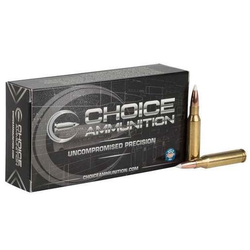 Choice Ammunition 7mm-08 Remington 140gr Nosler Accubond Rifle Ammo – 20 Rounds