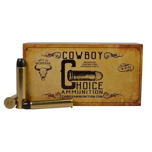 Choice Ammunition Cowboy Action 45-70 Government 405gr RNFP Rifle Ammo – 20 Rounds
