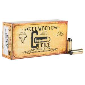 Choice Ammunition Cowboy Action 45 (Long) Colt 180gr RNFP Handgun Ammo - 50 Rounds