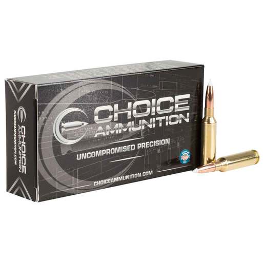 Choice Ammunition Long Range 6.5 Creedmoor 140gr Nosler Accubond Rifle Ammo – 20 Rounds