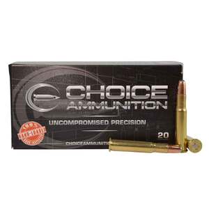 Choice Ammunition Uncompromised Precision 30-30 Winchester 150gr Rifle Ammo - 20 Rounds