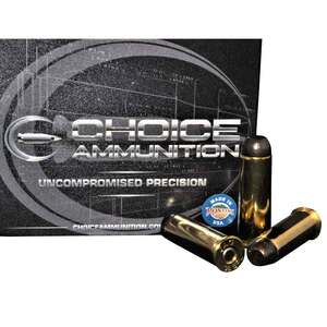 Choice Ammunition Uncompromised Precision 38 Special 125gr Handgun Ammo - 50 Rounds