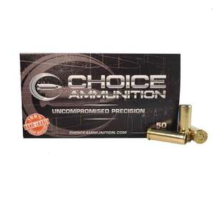 Choice Ammunition Uncompromised Precision 38 Special 148gr Handgun Ammo - 50 Rounds