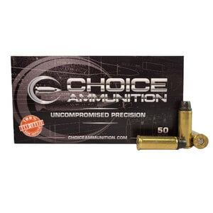 Choice Ammunition Uncompromised Precision 44 Magnum 240gr Handgun Ammo - 50 Rounds