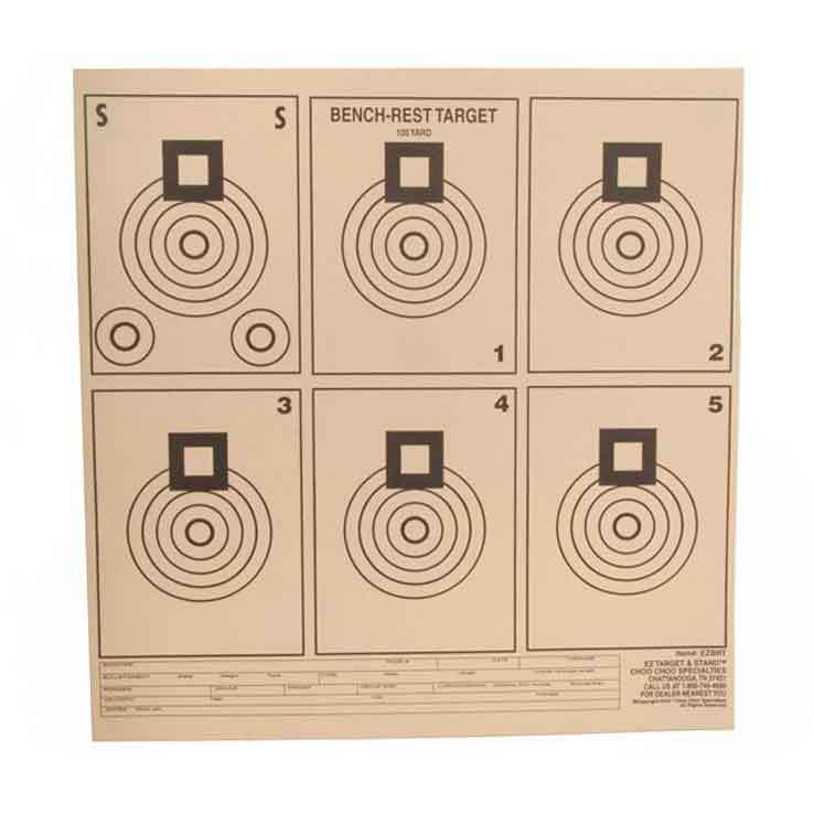 Choo Bench Rest Target - 6 Pack Choo Bench Rest Target - 6 Pack