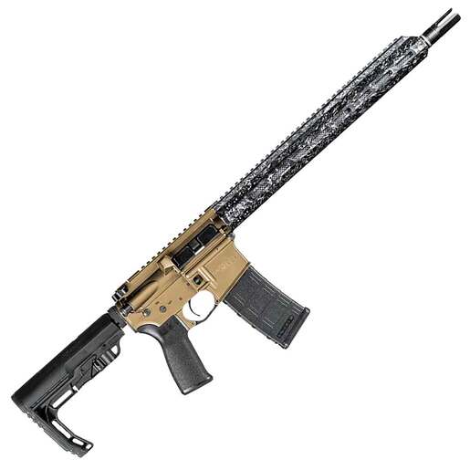Christensen Arms 5Five6 223 Wylde 16in Black/Bronze Nitride Semi Automatic Modern Sporting Rifle - 30+1 Rounds - Brown image