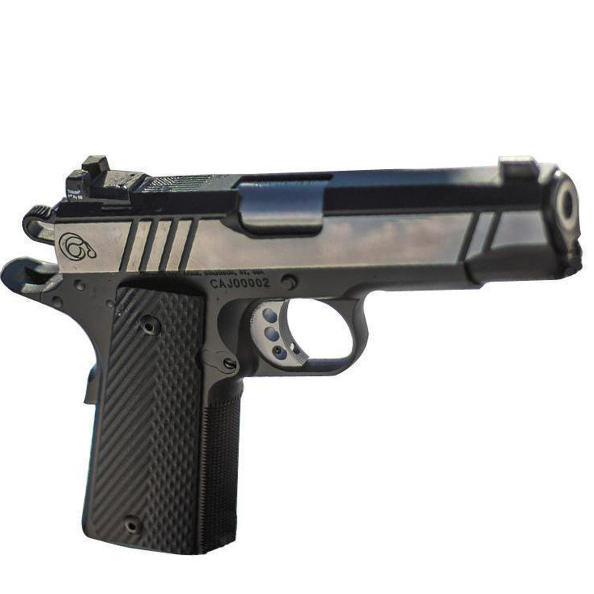 Christensen Arms A-Series 1911 9mm Luger 4in Black Stainless Pistol - 9+1 Rounds - Black Christensen Arms A-Series 1911 9mm Luger 4in Black Stainless Pistol - 9+1 Rounds - Black