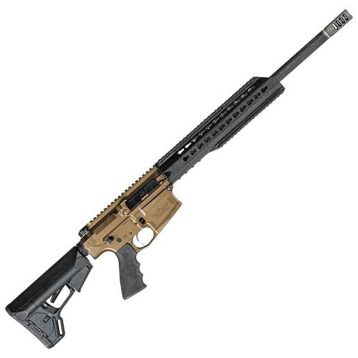 Christensen Arms CA-10 DMR 308 Winchester 20in Burnt Bronze Cerakote Semi Automatic Modern Sporting Rifle - 10+1 Rounds - Brown image