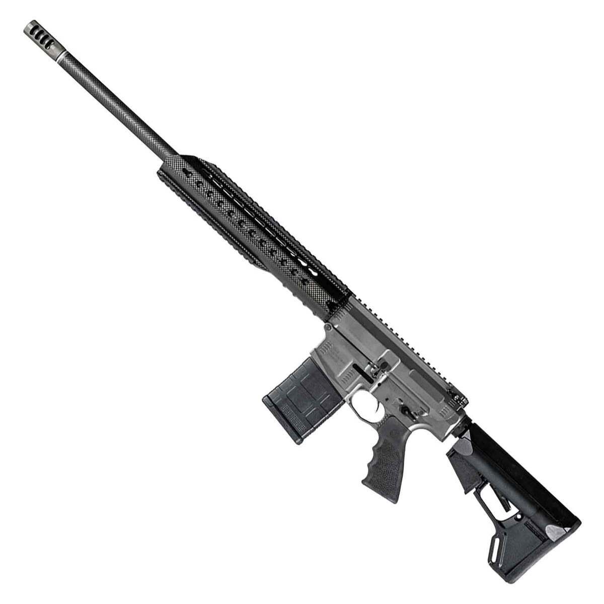 Christensen Arms CA-10 DMR 6.5 Creedmoor 22in Tungsten Gray Cerakote Semi Automatic Modern Sporting Rifle - 20+1 Rounds - Gray Christensen Arms CA-10 DMR 6.5 Creedmoor 22in Tungsten Gray Cerakote Semi Automatic Modern Sporting Rifle - 20+1 Rounds - Gray