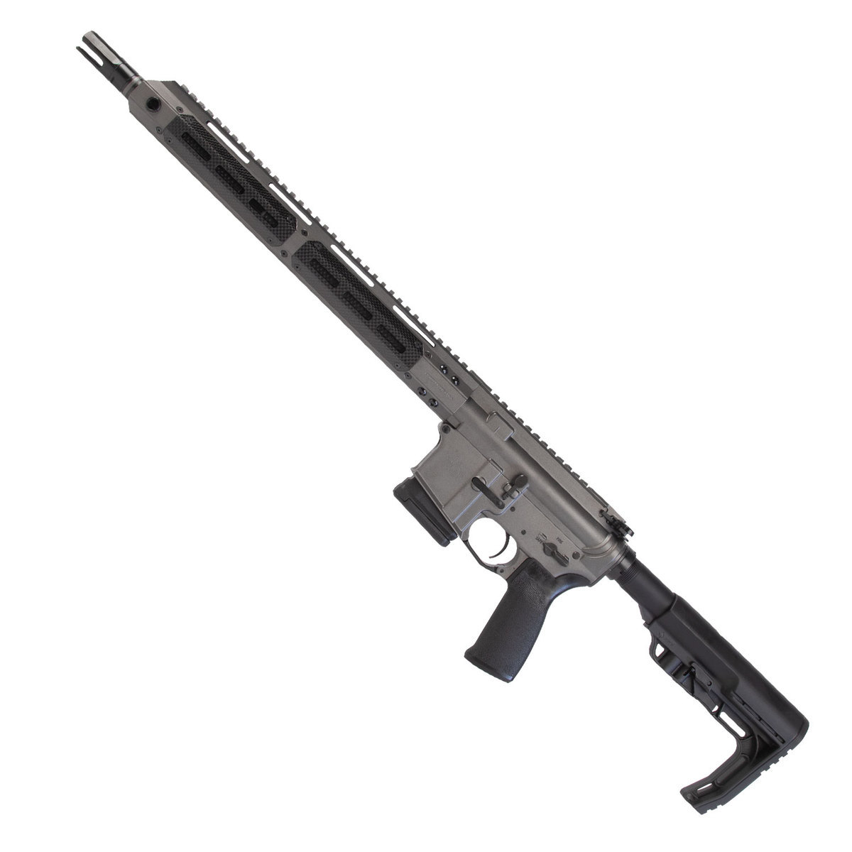 Christensen Arms CA5FIVE6 5.56mm NATO 16in Tungsten Cerakote Modern Sporting Rifle - 10+1 Rounds Christensen Arms CA5FIVE6 5.56mm NATO 16in Tungsten Cerakote Modern Sporting Rifle - 10+1 Rounds