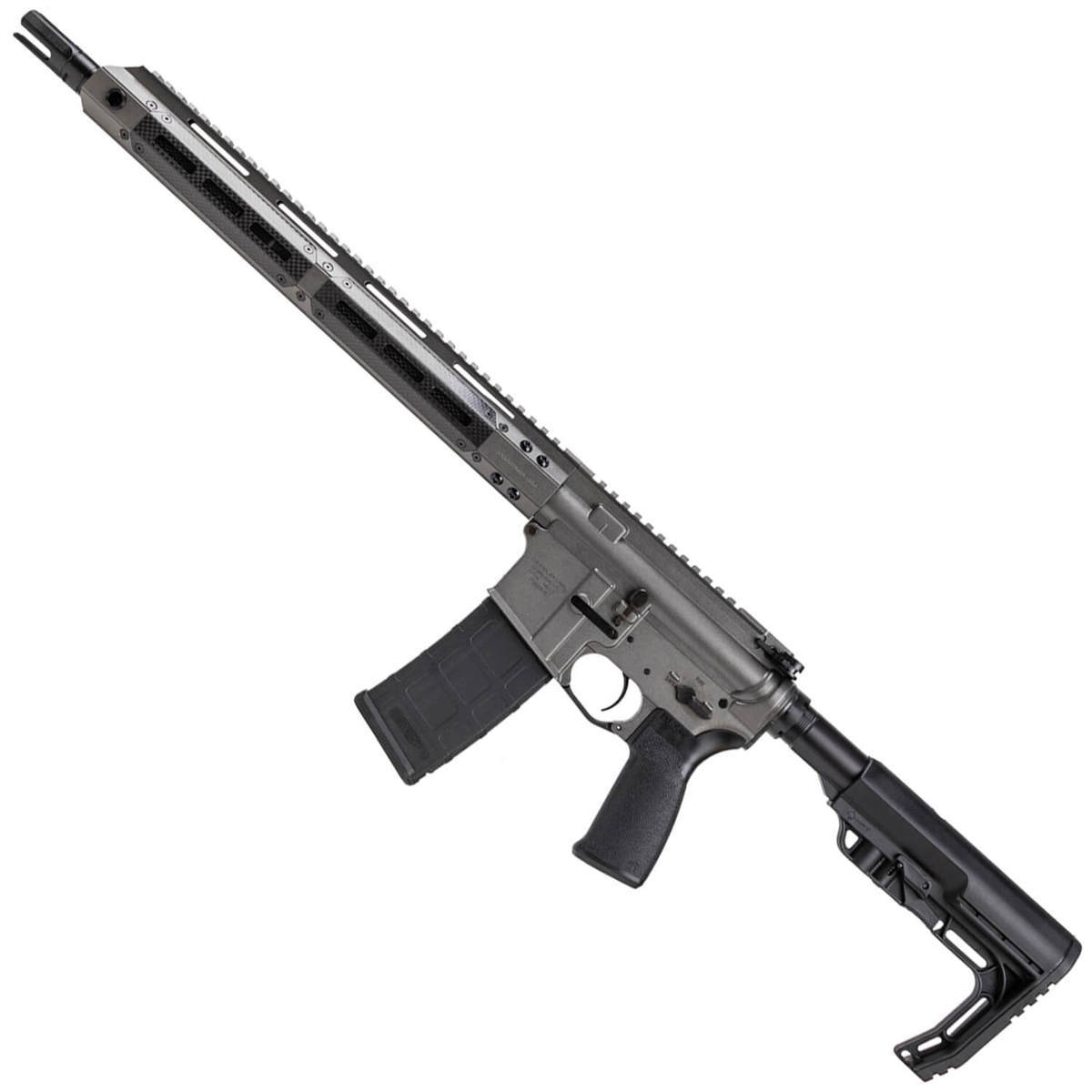 Christensen Arms CA5FIVE6 223 Wylde 16in Tungsten Cerakote Modern Sporting Rifle - 30+1 Rounds Christensen Arms CA5FIVE6 223 Wylde 16in Tungsten Cerakote Modern Sporting Rifle - 30+1 Rounds
