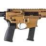 Christensen Arms CA9MM M-Lok 9mm Luger 16in Burnt Bronze/Black Semi Automatic Modern Sporting Rifle - 30+1 Round - Brown