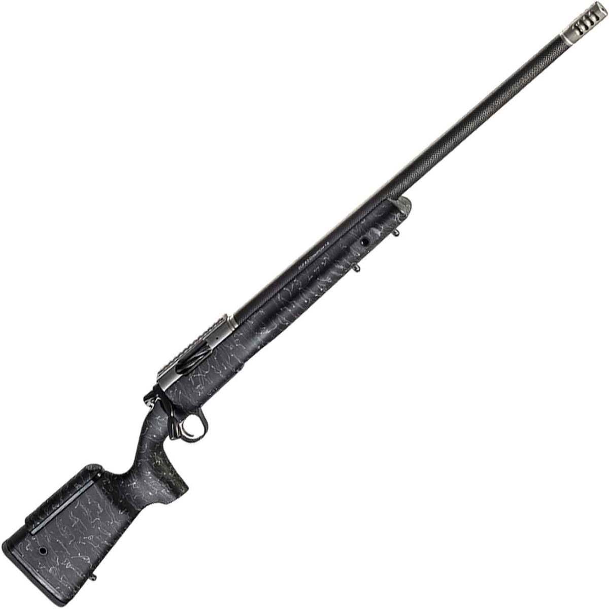 Christensen Arms ELR Black Bolt Action Rifle - 300 WSM (Winchester Short Mag) - Black W/Gray Webbing Christensen Arms ELR Black Bolt Action Rifle - 300 WSM (Winchester Short Mag) - Black W/Gray Webbing