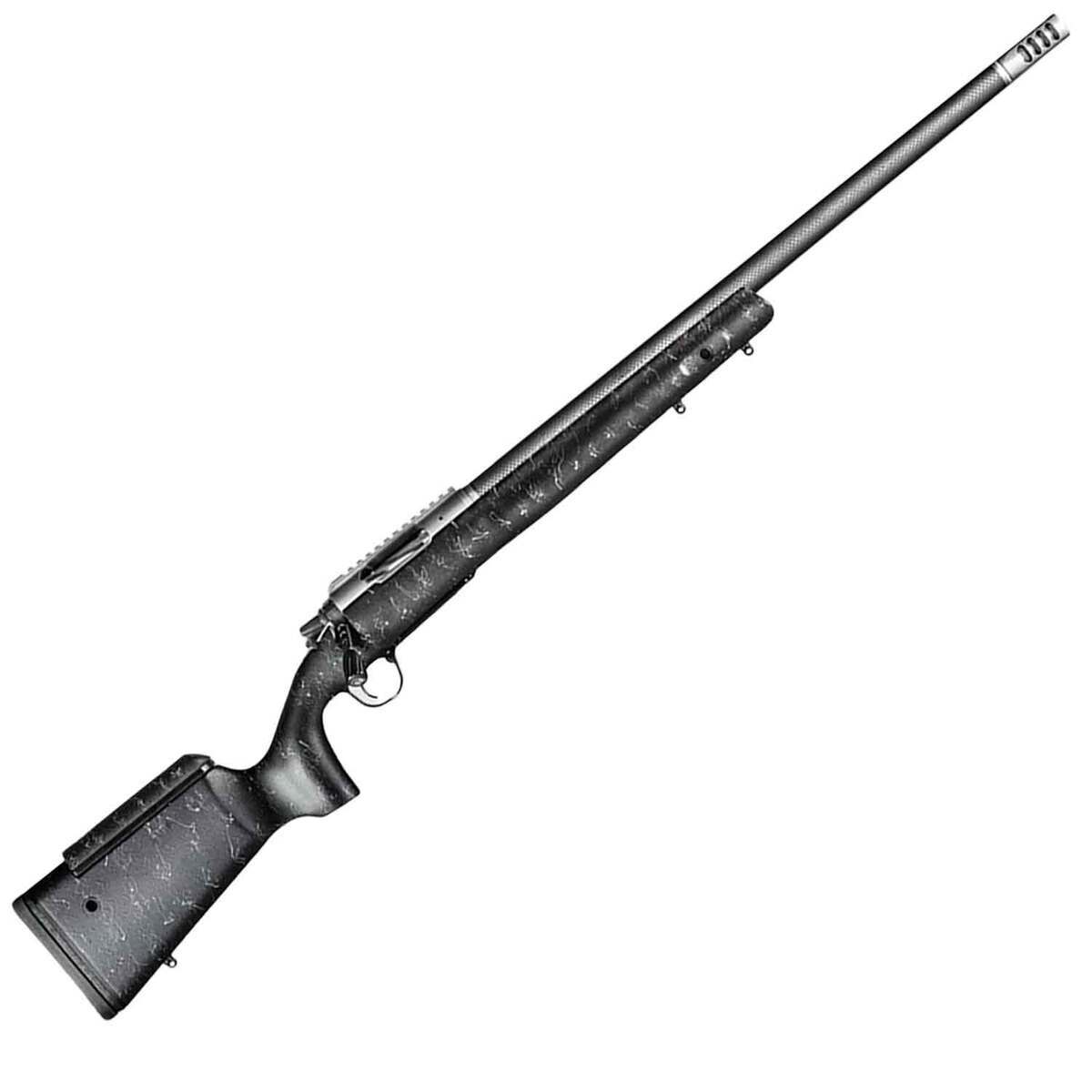 Christensen Arms ELR Black Nitride Bolt Action Rifle - 7mm PRC - 26in - Gray Christensen Arms ELR Black Nitride Bolt Action Rifle - 7mm PRC - 26in - Gray