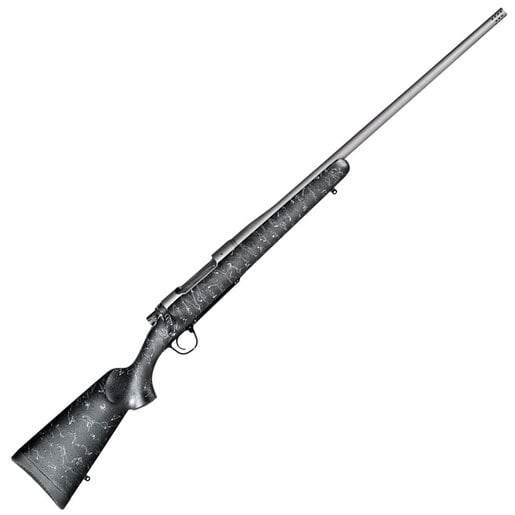 Christensen Arms Mesa Black/Gray Bolt Action Rifle - 6.5 Creedmoor - Black With Gray Webbing image