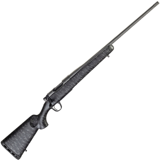 Christensen Arms Mesa Black/Gray Bolt Action Rifle - 7mm Remington Magnum - Black With Gray Webbing image