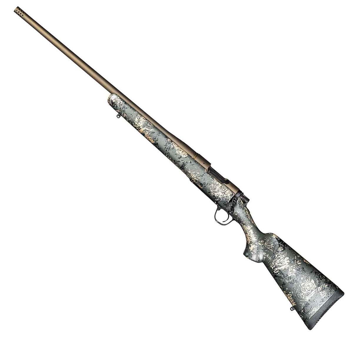 Christensen Arms Mesa FFT Burnt Bronze Cerakote Left Hand Bolt Action Rifle - 6.5 PRC - 20in - Camo Christensen Arms Mesa FFT Burnt Bronze Cerakote Left Hand Bolt Action Rifle - 6.5 PRC - 20in - Camo