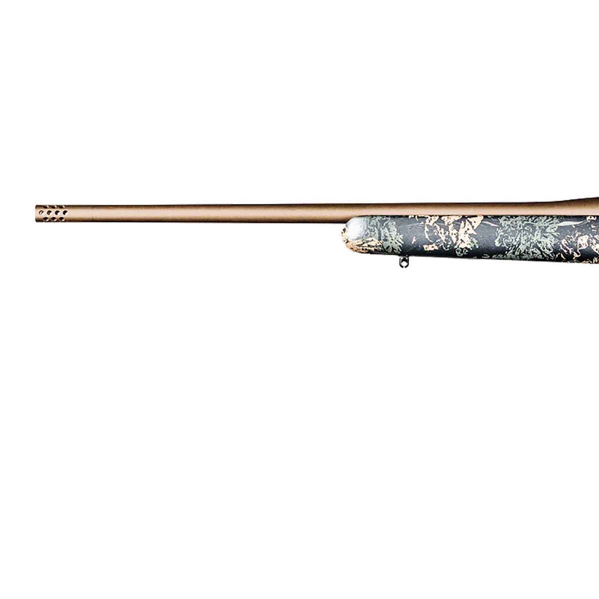 Christensen Arms Mesa FFT Burnt Bronze Cerakote Left Hand Bolt Action Rifle - 7mm-08 Remington - 20in - Carbon with Green and Tan Accents Camo Christensen Arms Mesa FFT Burnt Bronze Cerakote Left Hand Bolt Action Rifle - 7mm-08 Remington - 20in - Carbon with Green and Tan Accents Camo