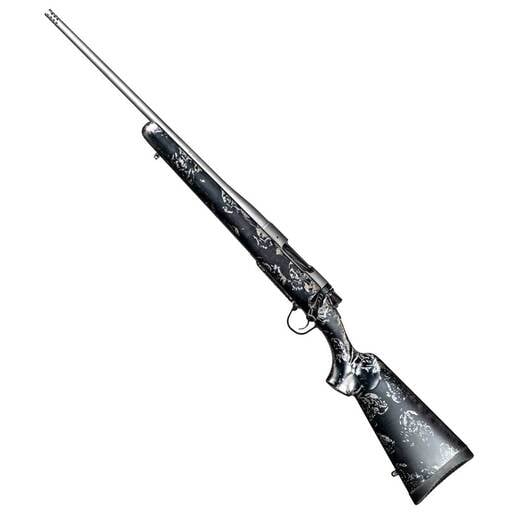 Christensen Arms Mesa FFT Titanium Natural Titanium Left Hand Bolt Action Rifle - 6.5 Creedmoor - 20in - Carbon with Metallic Gray Accents image