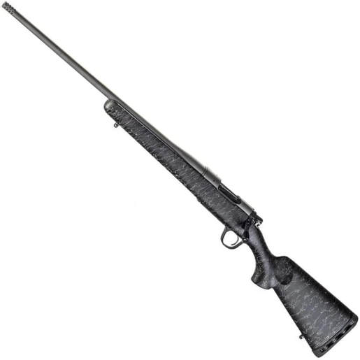 Christensen Arms Mesa Tungsten Cerakote Left Hand Bolt Action Rifle - 308 Winchester - 22in - Black With Gray Webbing image