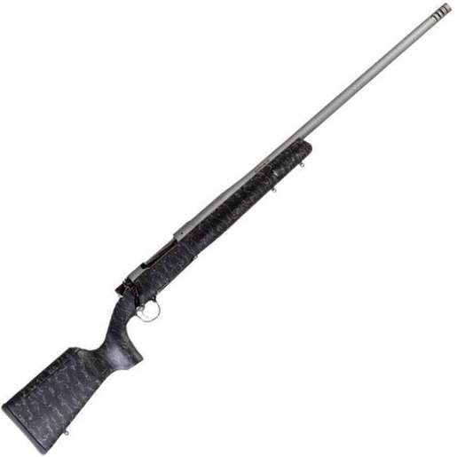 Christensen Arms Mesa Long Range Black/Gray Bolt Action Rifle - 308 Winchester - Black With Gray Webbing image