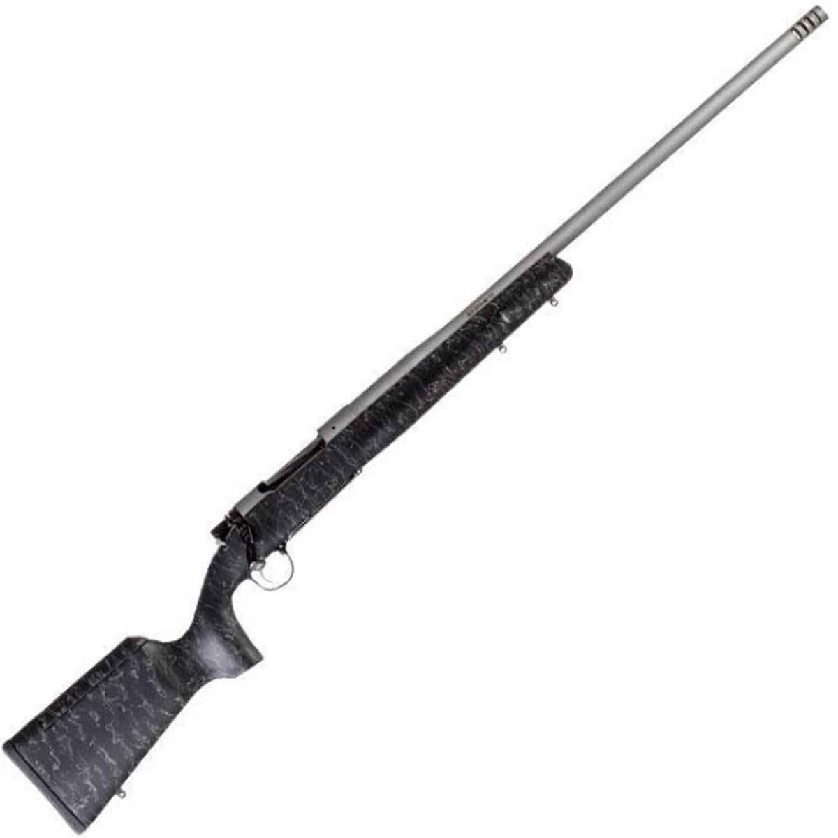 Christensen Arms Mesa Long Range 308 Winchester Black/Gray Bolt Action Rifle - Black With Gray Webbing Christensen Arms Mesa Long Range 308 Winchester Black/Gray Bolt Action Rifle - Black With Gray Webbing