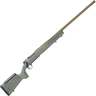 Christensen Arms Mesa Long Range Burnt Bronze Bolt Action Rifle - 300 Winchester Magnum - 3+1 Rounds - Green w/ Black & Tan Webbing