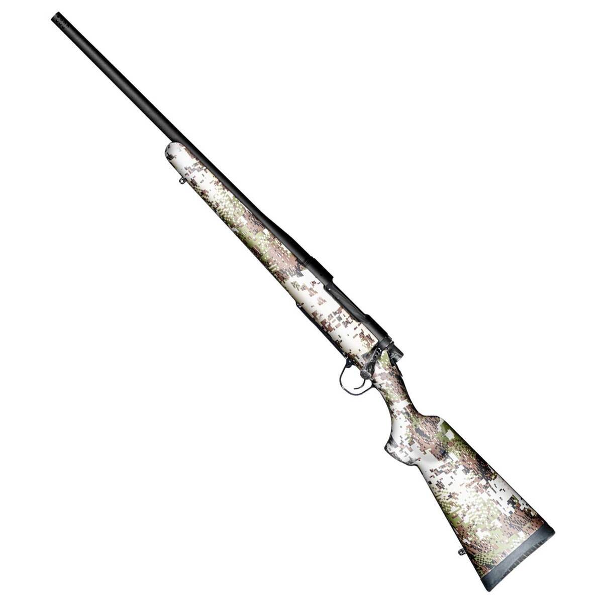 Christensen Arms Mesa Sitka FFT Black Cerakote Left Hand Bolt Action Rifle - 7mm PRC - 22in - Sitka Camo Christensen Arms Mesa Sitka FFT Black Cerakote Left Hand Bolt Action Rifle - 7mm PRC - 22in - Sitka Camo
