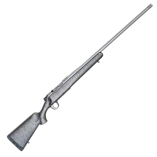 Christensen Arms Mesa Titanium Metallic Gray Bolt Action Rifle - 6.5 PRC - 22in - Metallic Gray With Black Webbing image