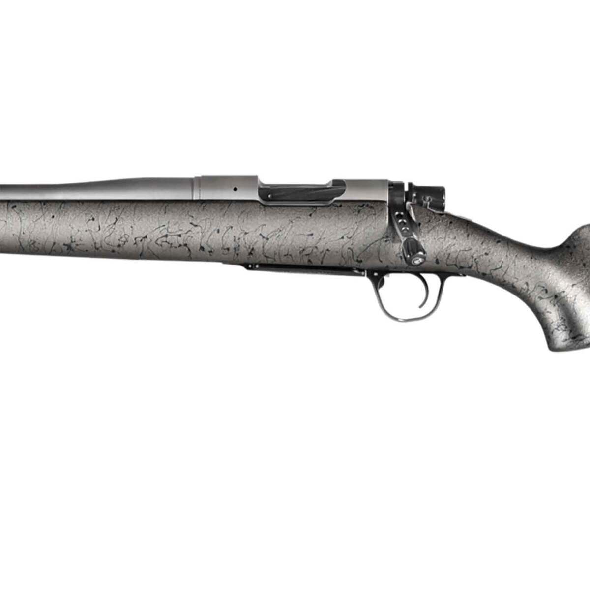 Christensen Arms Mesa Titanium Natural Titanium Left Hand Bolt Action Rife - 300 PRC - 24in - Gray with Black Webbing Christensen Arms Mesa Titanium Natural Titanium Left Hand Bolt Action Rife - 300 PRC - 24in - Gray with Black Webbing