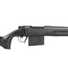Christensen Arms Mesa Tungsten Cerakote Long Range Bolt Action Rifle - 338 Lapua Magnum - Black With Gray Webbing