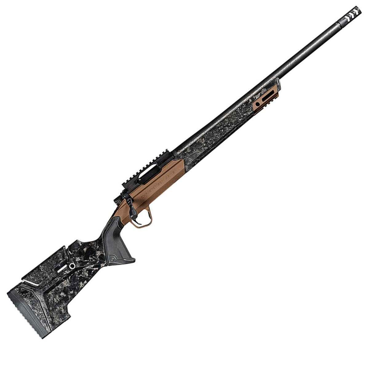 Christensen Arms Modern Hunting Desert Brown Cerakote Bolt Action Rifle - 6.5 PRC - 22in - Brown Christensen Arms Modern Hunting Desert Brown Cerakote Bolt Action Rifle - 6.5 PRC - 22in - Brown