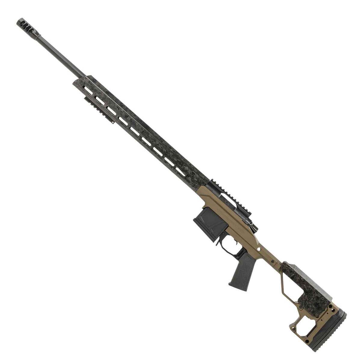 Christensen Arms Modern Precision Black Cerakote Desert Brown Anodized Bolt Action Rifle - 300 PRC - 26in - Brown Christensen Arms Modern Precision Black Cerakote Desert Brown Anodized Bolt Action Rifle - 300 PRC - 26in - Brown