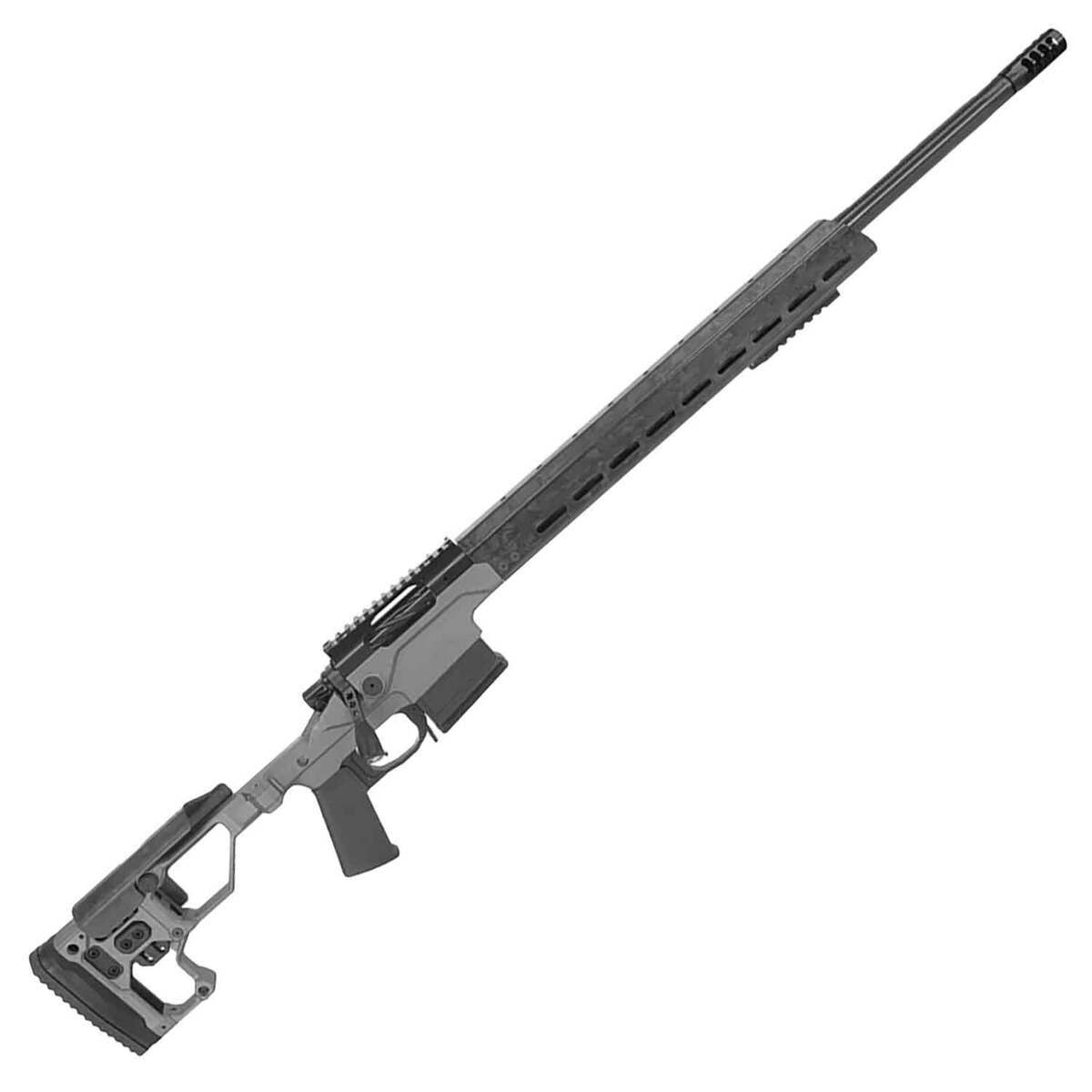 Christensen Arms MPR Competition 6mm GT Tungsten Gray Cerakote Bolt Action Rifle - 26in - Gray Christensen Arms MPR Competition 6mm GT Tungsten Gray Cerakote Bolt Action Rifle - 26in - Gray