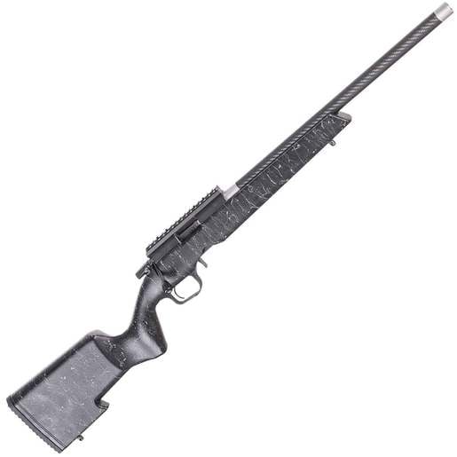Christensen Arms Ranger Black Bolt Action Rifle - 22 Long Rifle - Black withGray Webbing image