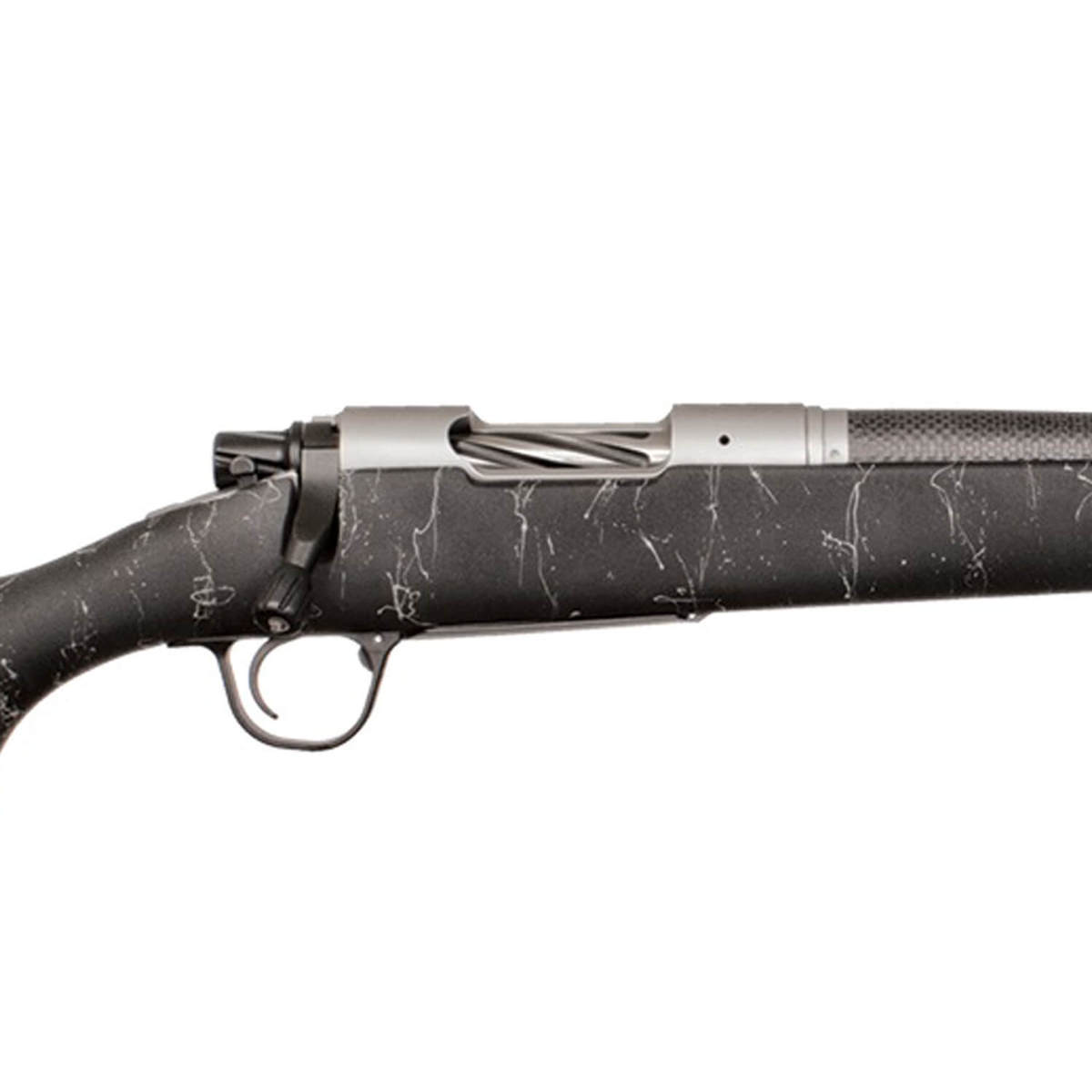 Christensen Arms Ridgeline Black/Stainless Bolt Action Rifle - 7mm Remington Magnum - 26in - Black With Gray Webbing Christensen Arms Ridgeline Black/Stainless Bolt Action Rifle - 7mm Remington Magnum - 26in - Black With Gray Webbing