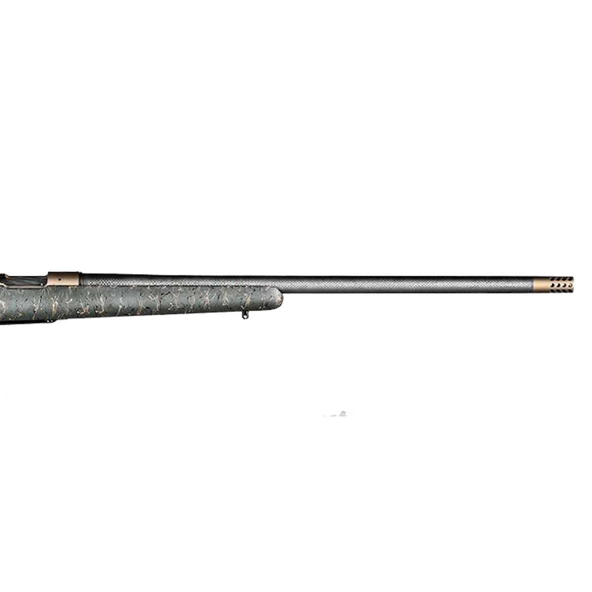 Christensen Arms Ridgeline Bronze/Green Bolt Action Rifle - 280 Ackley Improved - 26in - Green With Black & Tan Webbing Christensen Arms Ridgeline Bronze/Green Bolt Action Rifle - 280 Ackley Improved - 26in - Green With Black & Tan Webbing