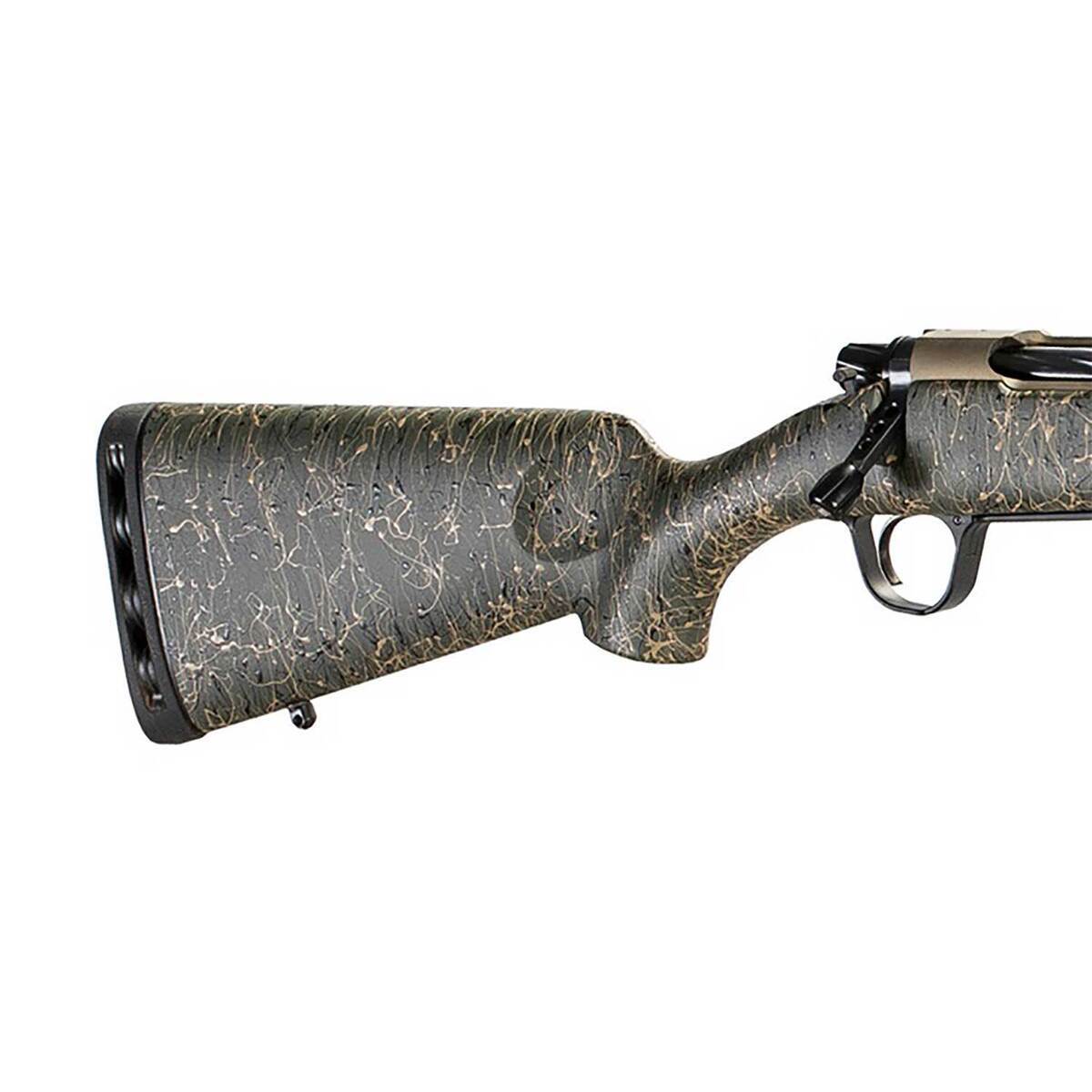 Christensen Arms Ridgeline Burnt Bronze Cerakote Bolt Action Rifle - 300 PRC - Green w/Black & Tan Webbing Christensen Arms Ridgeline Burnt Bronze Cerakote Bolt Action Rifle - 300 PRC - Green w/Black & Tan Webbing