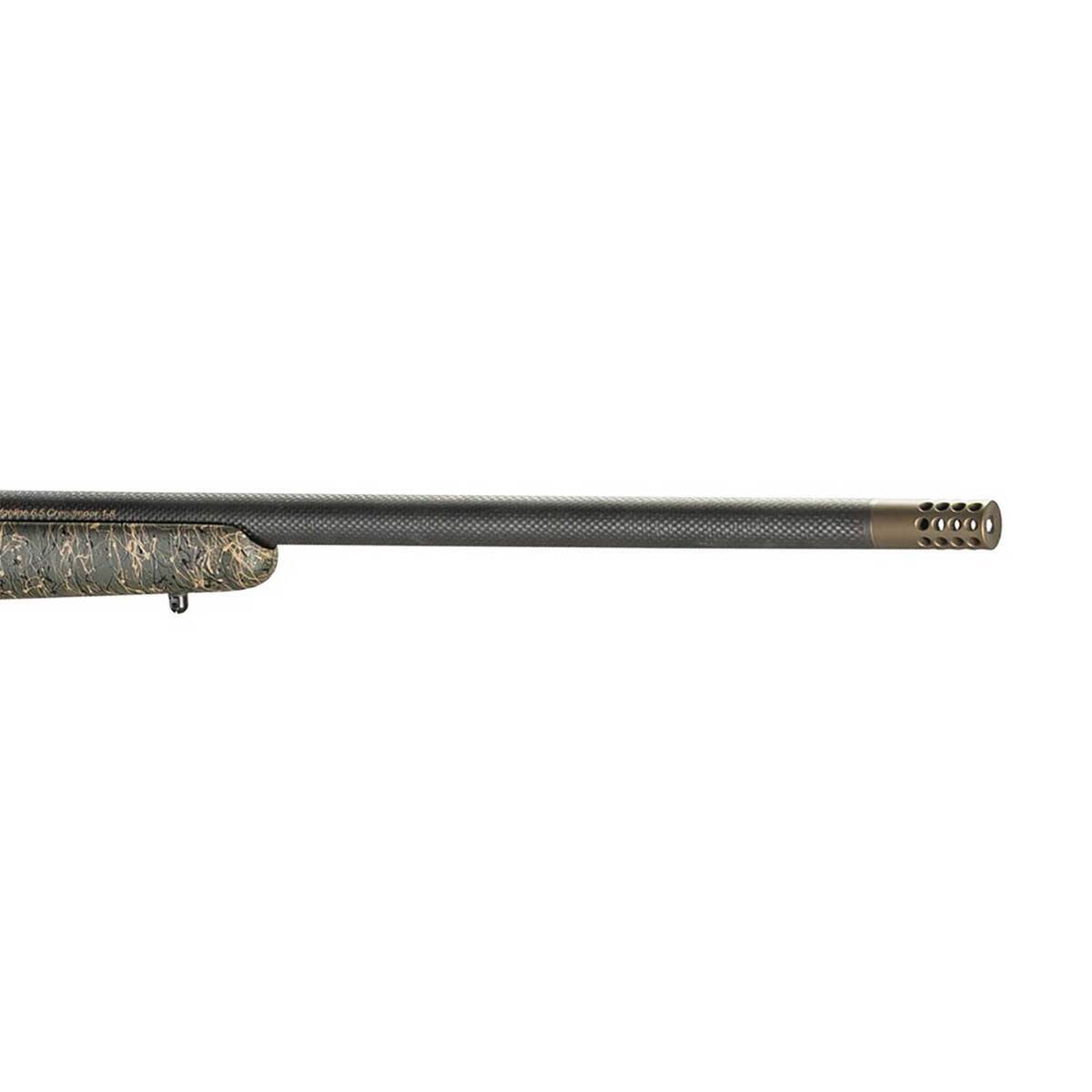 Christensen Arms Ridgeline Burnt Bronze Cerakote Bolt Action Rifle - 300 PRC - Green w/Black & Tan Webbing Christensen Arms Ridgeline Burnt Bronze Cerakote Bolt Action Rifle - 300 PRC - Green w/Black & Tan Webbing