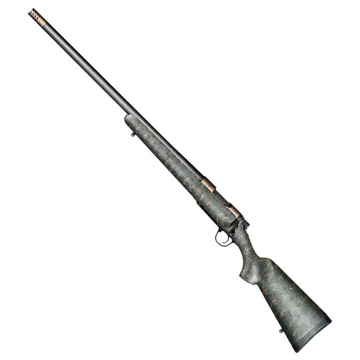 Christensen Arms Ridgeline Burnt Bronze Cerakote Left Hand Bolt Action Rifle - 6.5 PRC - 24in - Green Christensen Arms Ridgeline Burnt Bronze Cerakote Left Hand Bolt Action Rifle - 6.5 PRC - 24in - Green