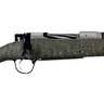 Christensen Arms Ridgeline Carbon Fiber/Stainless Bolt Action Rifle - 6.5 Creedmoor - Green w/Black & Tan Webbing