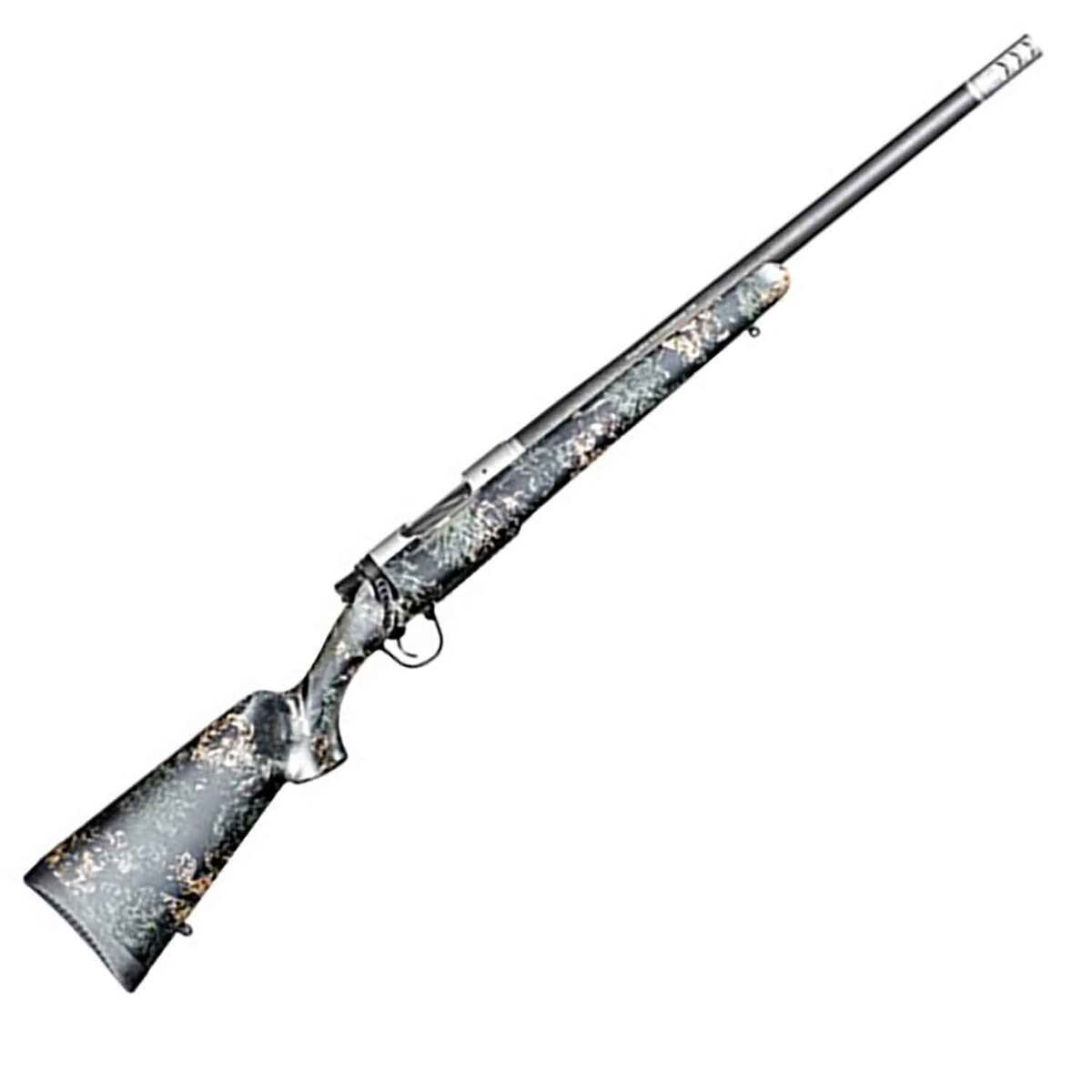 Christensen Arms Ridgeline Carbon w/ Green and Tan Accents Bolt Action Rifle - 6.8mm Western - 20in - Gray Christensen Arms Ridgeline Carbon w/ Green and Tan Accents Bolt Action Rifle - 6.8mm Western - 20in - Gray