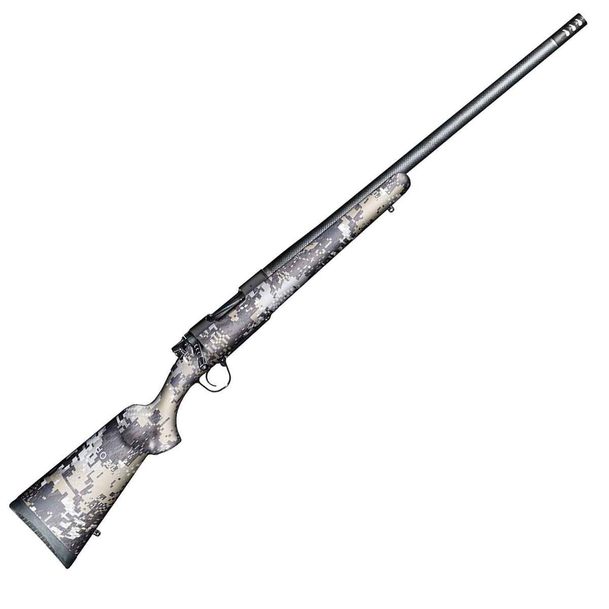 Christensen Arms Ridgeline FFT Black Nitride Sitka Elevated II Bolt Action Rifle - 6.5 Creedmoor - 20in - Camo Christensen Arms Ridgeline FFT Black Nitride Sitka Elevated II Bolt Action Rifle - 6.5 Creedmoor - 20in - Camo