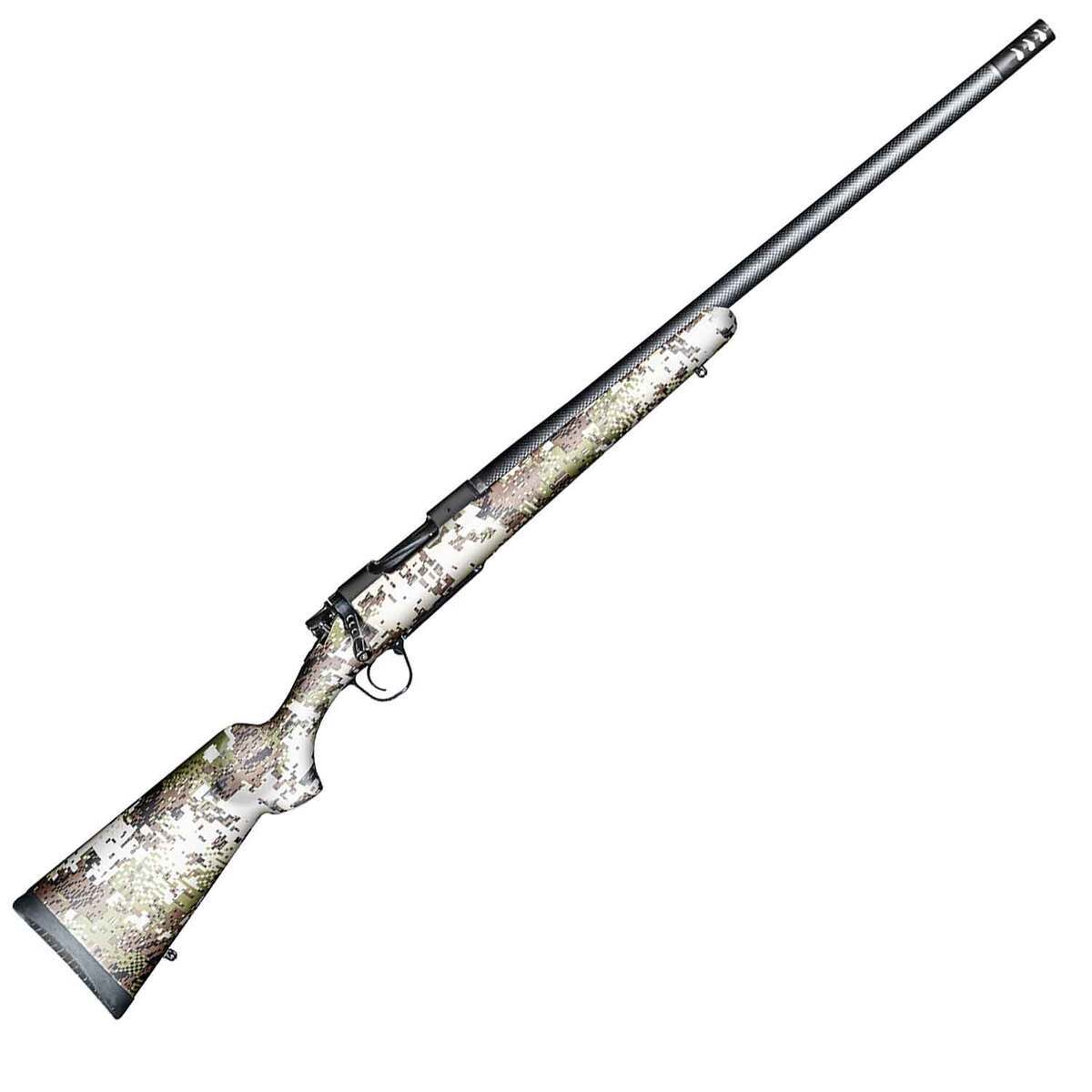Christensen Arms Ridgeline FFT Black Nitride Sitka Subalpine Bolt Action Rifle - 300 Winchester Magnum - 22in - Camo Christensen Arms Ridgeline FFT Black Nitride Sitka Subalpine Bolt Action Rifle - 300 Winchester Magnum - 22in - Camo