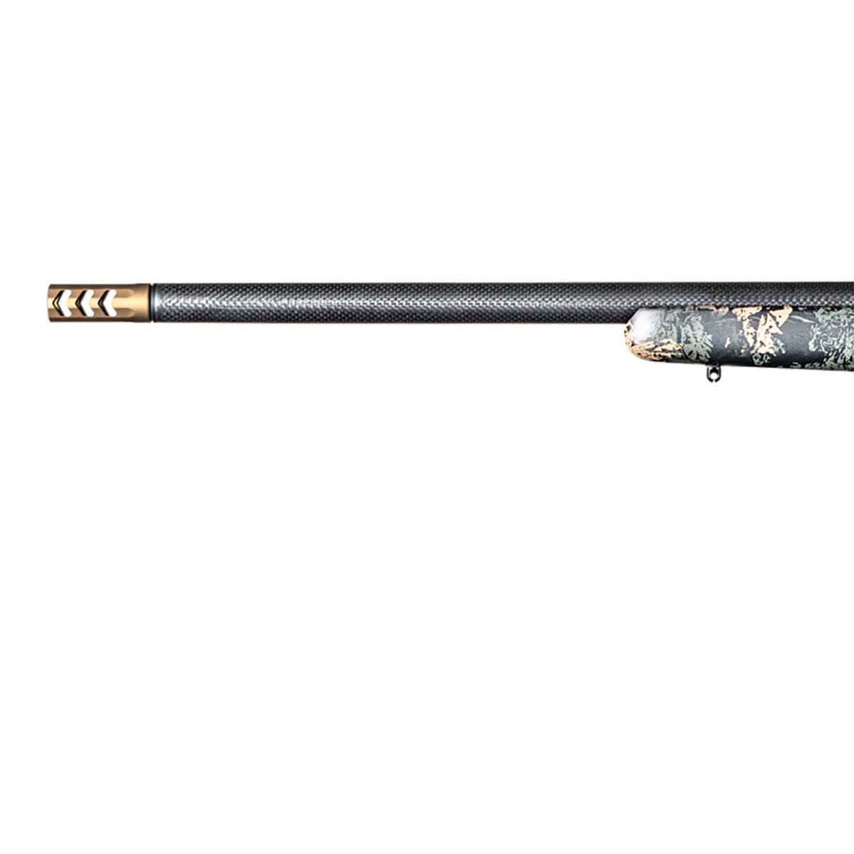 Christensen Arms Ridgeline FFT Burnt Bronze Cerakote Left Hand Bolt Action Rifle - 6.5 PRC - 20in - Carbon with Green and Tan Accents Christensen Arms Ridgeline FFT Burnt Bronze Cerakote Left Hand Bolt Action Rifle - 6.5 PRC - 20in - Carbon with Green and Tan Accents