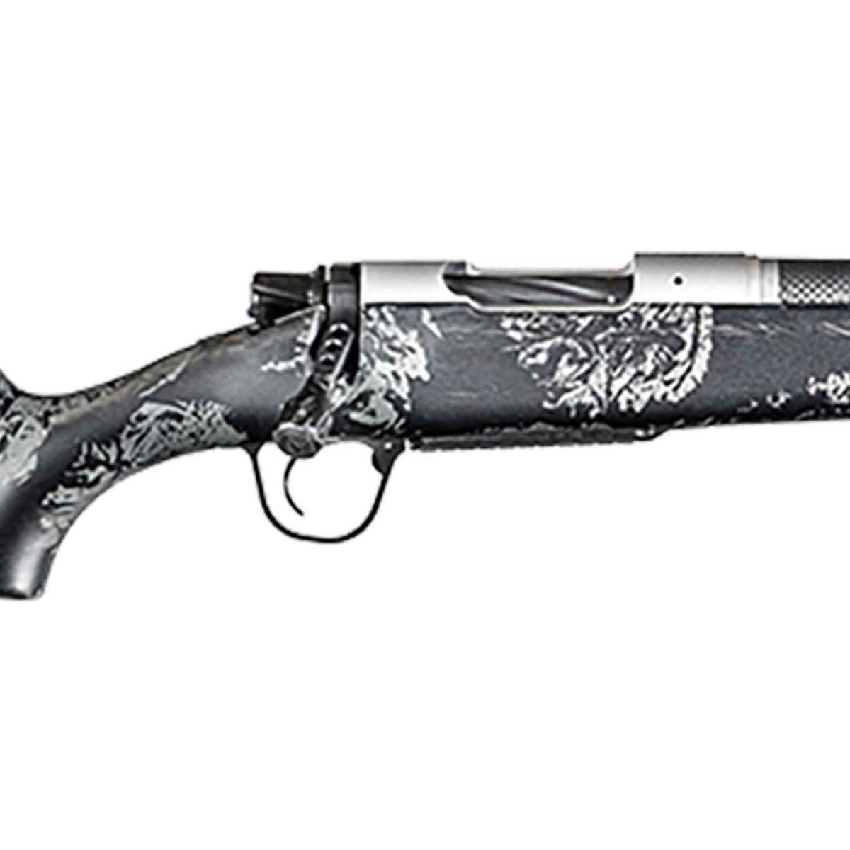 Christensen Arms Ridgeline FFT 6mm Creedmoor Natural Stainless Carbon with Gray Accents Bolt Action Rifle - 20in - Black Christensen Arms Ridgeline FFT 6mm Creedmoor Natural Stainless Carbon with Gray Accents Bolt Action Rifle - 20in - Black