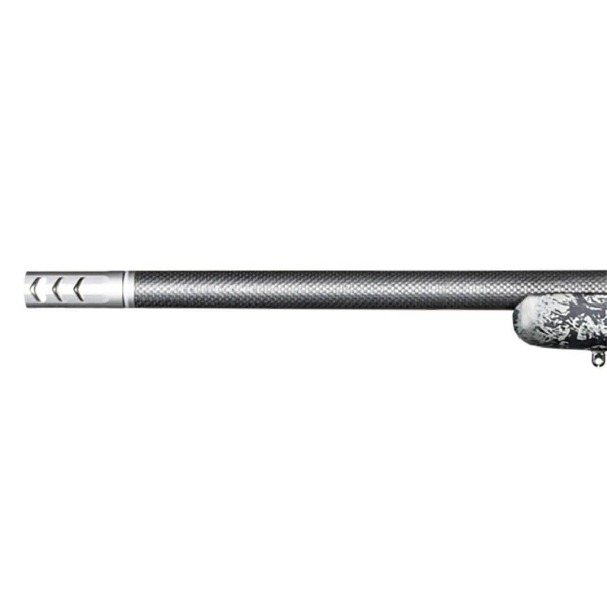 Christensen Arms Ridgeline FFT 7mm PRC Natural Stainless Left Hand Bolt Action Rifle - 22in - Carbon with Gray Accents Christensen Arms Ridgeline FFT 7mm PRC Natural Stainless Left Hand Bolt Action Rifle - 22in - Carbon with Gray Accents